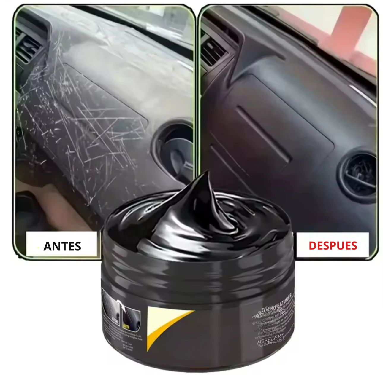 Pasta Reparadora Cuero/Plástico para coche